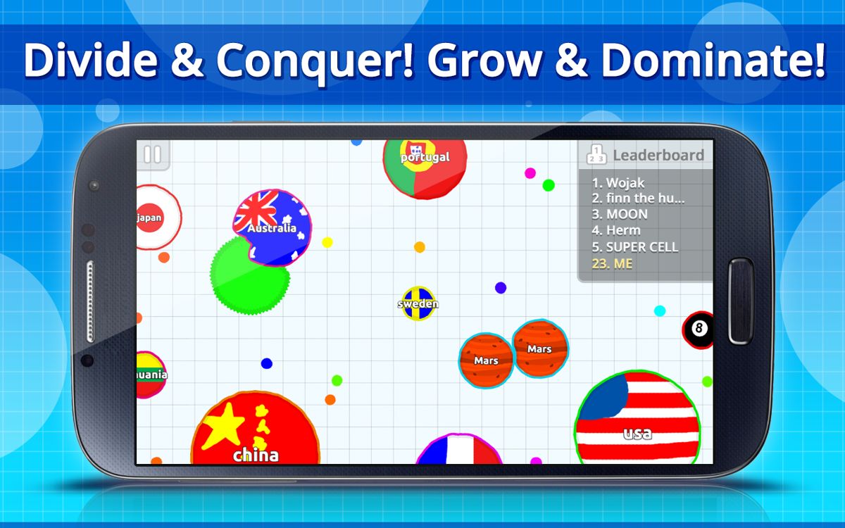 Agar.io Screenshot (Google Play)