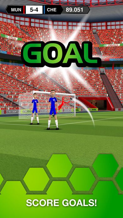 Stick Soccer Screenshot (iTunes Store)