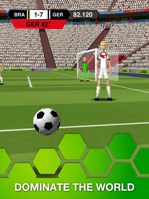 Stick Soccer Screenshot (iTunes Store)