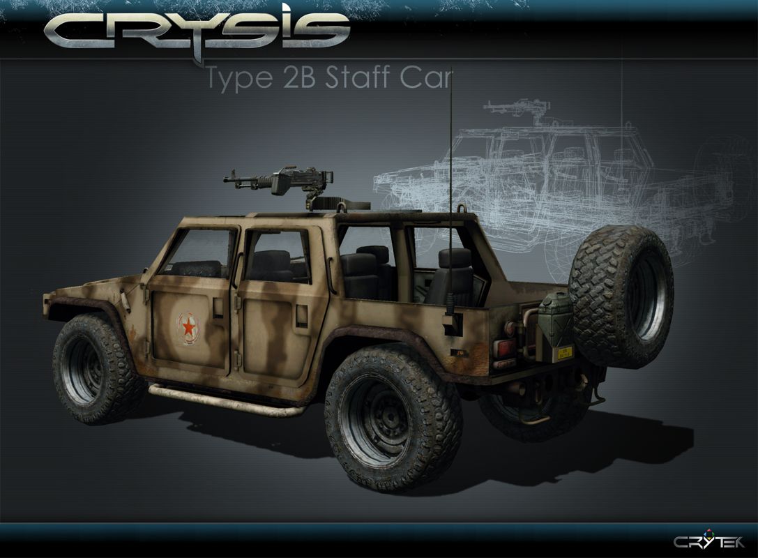 Crysis Render (Crysis Fan Site Kit): NK LTV (Type 2B Staff Car)