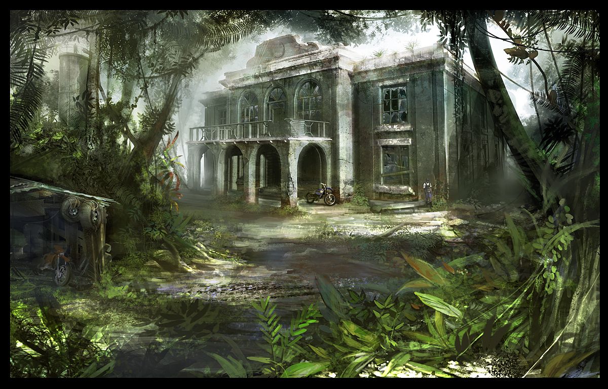 Far Cry 2 Concept Art (Far Cry 2 Fan Site Kit): Jungle HQ