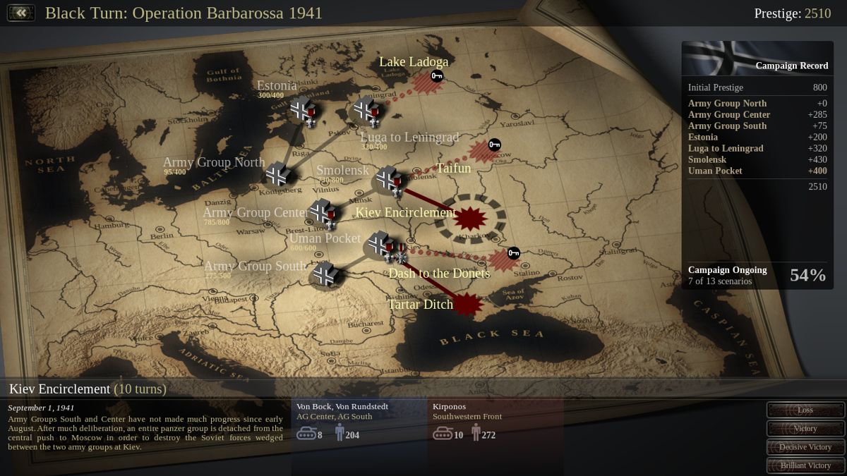 Unity of Command: Black Turn - Operation Barbarossa 1941 Screenshot (Steam)