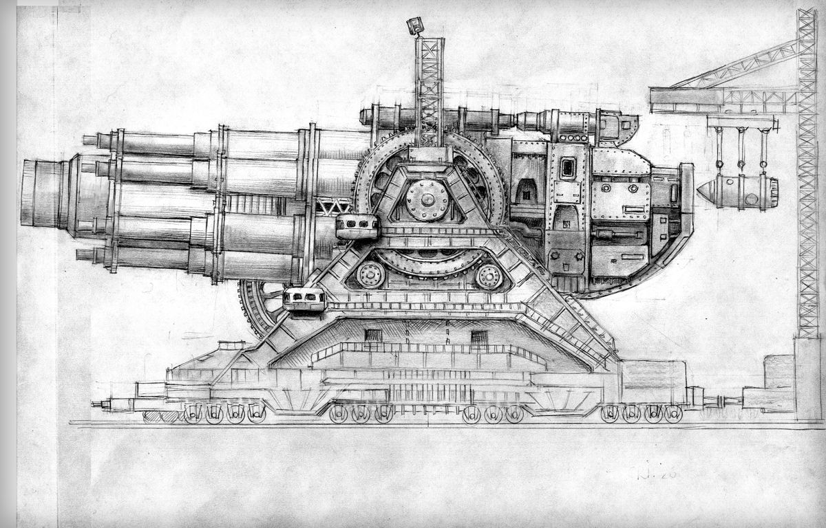 TimeShift Concept Art (TimeShift Fan Site Kit): Cannon