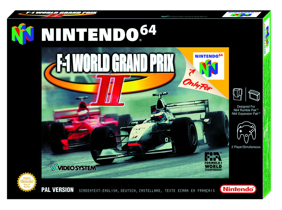 F-1 World Grand Prix II Other (Nintendo Artwork CD III)