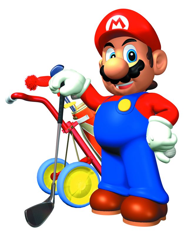 Mario Golf Render (Nintendo Artwork CD III)