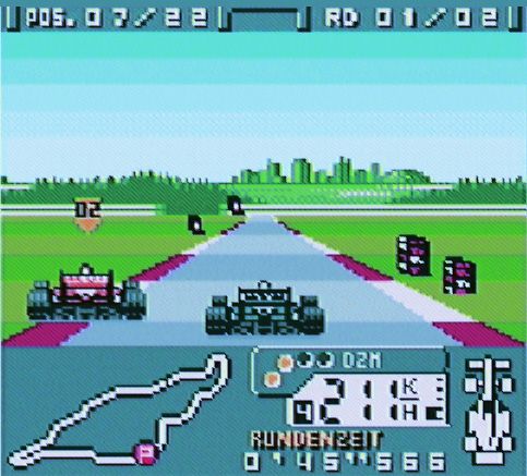F-1 World Grand Prix Screenshot (Nintendo Artwork CD III)