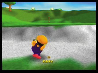 Mario Golf Screenshot (Nintendo Artwork CD III)