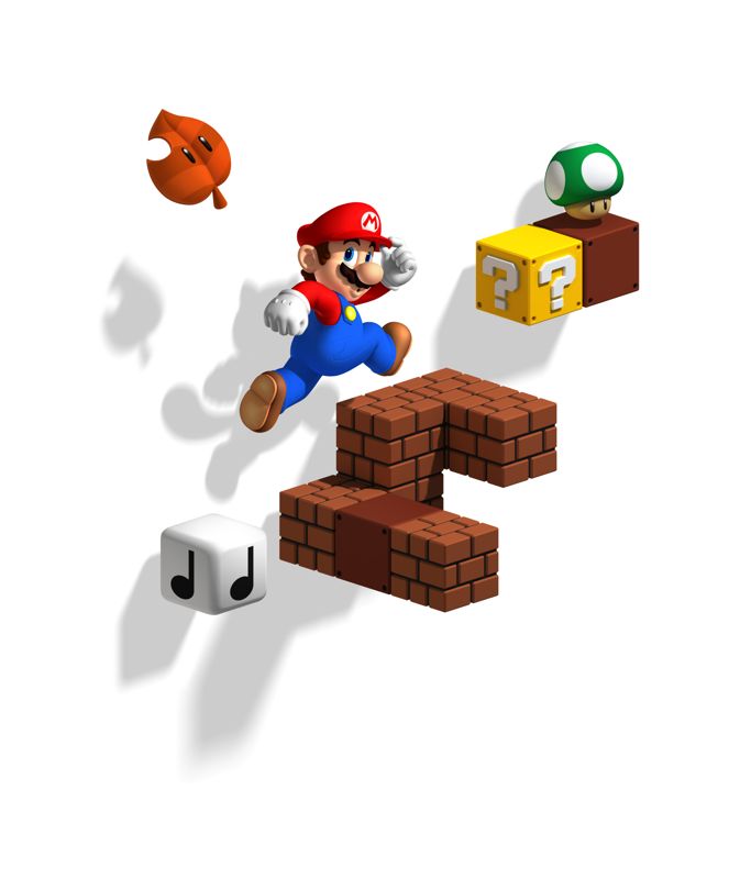 Super Mario 3D Land Render (Nintendo E3 2013 Artwork Press Kit)