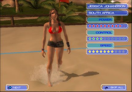 Summer Heat Beach Volleyball Screenshot (Official website screenshots)