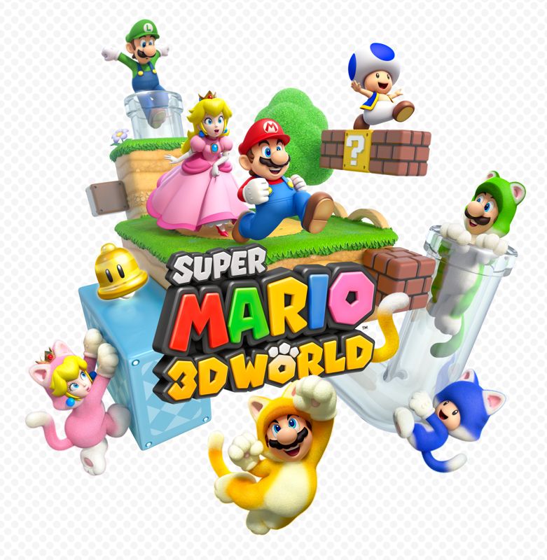 Super Mario 3D World Render (Nintendo E3 2013 Artwork Press Kit)