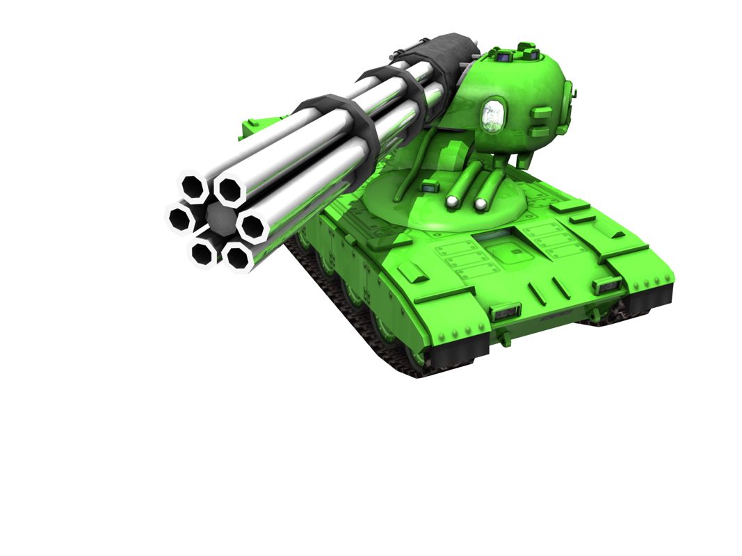 Tank! Tank! Tank! Render (Nintendo E3 2013 Artwork Press Kit): Gatling