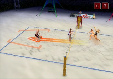 Summer Heat Beach Volleyball Screenshot (Official website screenshots)
