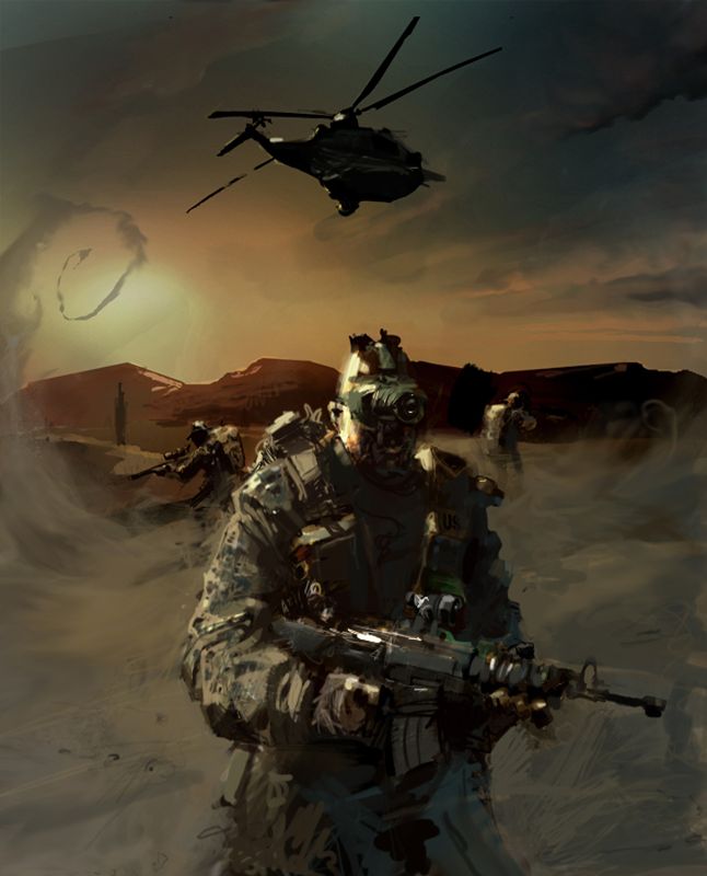 Battlefield 2 Concept Art (Battlefield 2 Fan Site Kit)