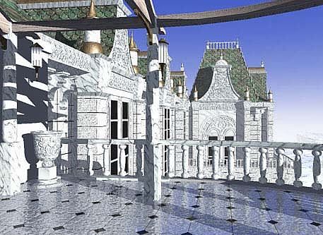 Morpheus Screenshot (Official website screenshots): The White Palace
