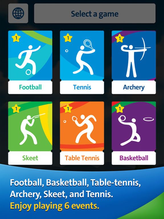 Rio 2016 Olympic Games Screenshot (iTunes Store)