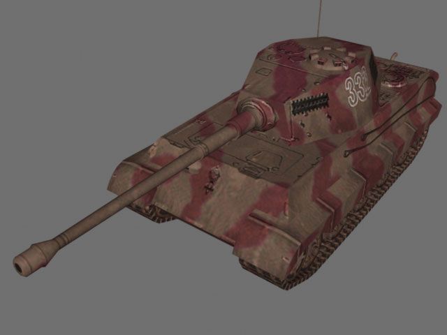 Medal of Honor: Allied Assault Render (Medal of Honor: Allied Assault Fan Site Kit): King Tiger Tank