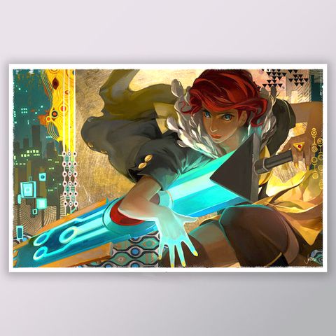 Transistor Other (From the <a href="https://www.supergiantgames.com/games/transistor/"> official Supergiant page. </a> (accessed November 2016)): Transistor_Print_Image_large