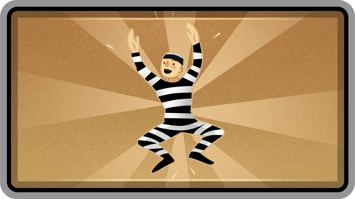 Microsoft Solitaire Collection Other (Official Xbox Live achievement art): Get Out of Jail Free