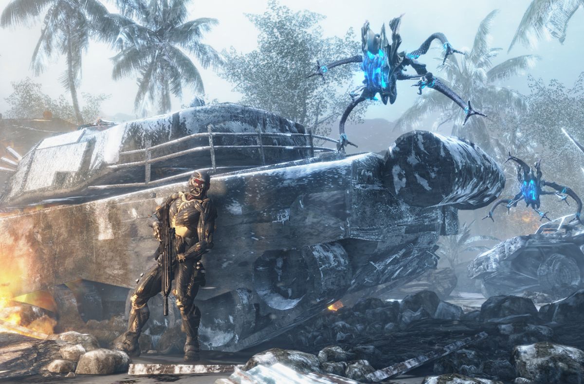 Crysis Screenshot (Crysis Fan Site Kit): Trooper