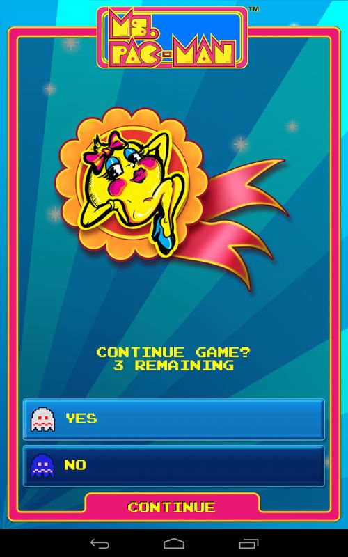 Ms. Pac-Man Screenshot (Google Play)