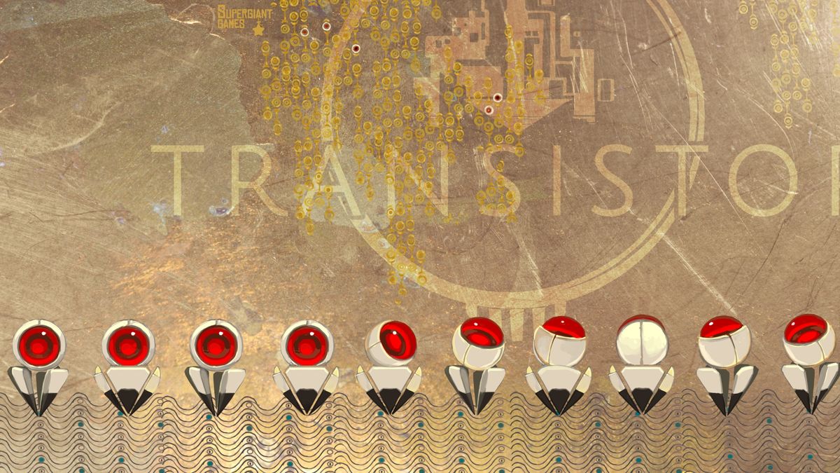 Transistor Wallpaper (From the <a href="https://www.supergiantgames.com/games/transistor/"> official Supergiant page. </a> (accessed November 2016)): Transistor_Process_WP_1920x1080