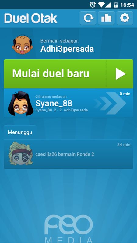 QuizClash Screenshot (Press Kit): Indonesian version