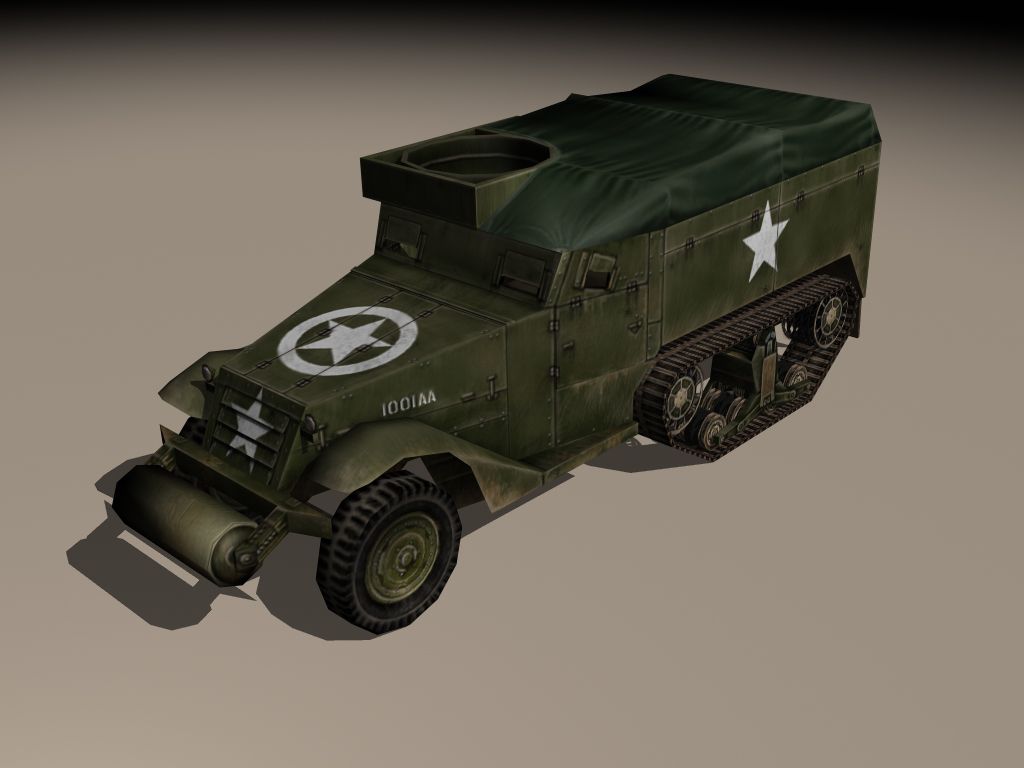 Battlefield 1942 Render (Battlefield 1942 Fan Site Kit): HalfTrack