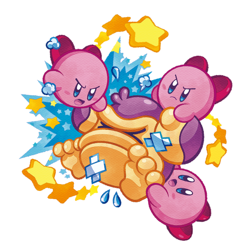 Kirby: Mass Attack Concept Art (Nintendo E3 2013 Artwork Press Kit)