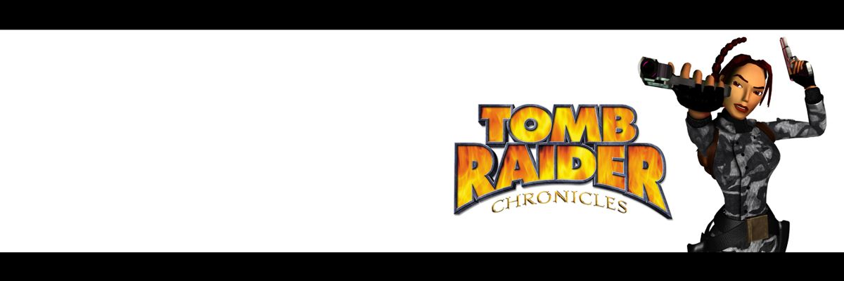 Tomb Raider: Chronicles Other (Tomb Raider: Chronicles Fankit): Shoot Twitter banner