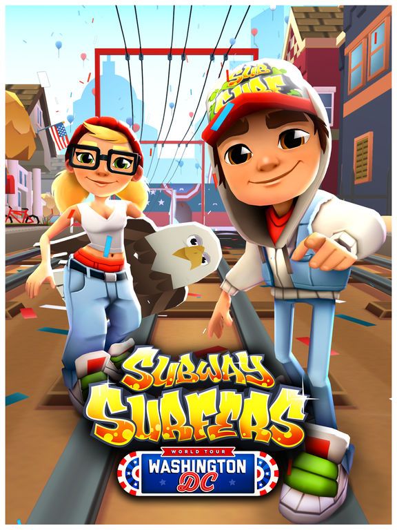 Subway Surfers official promotional image - MobyGames