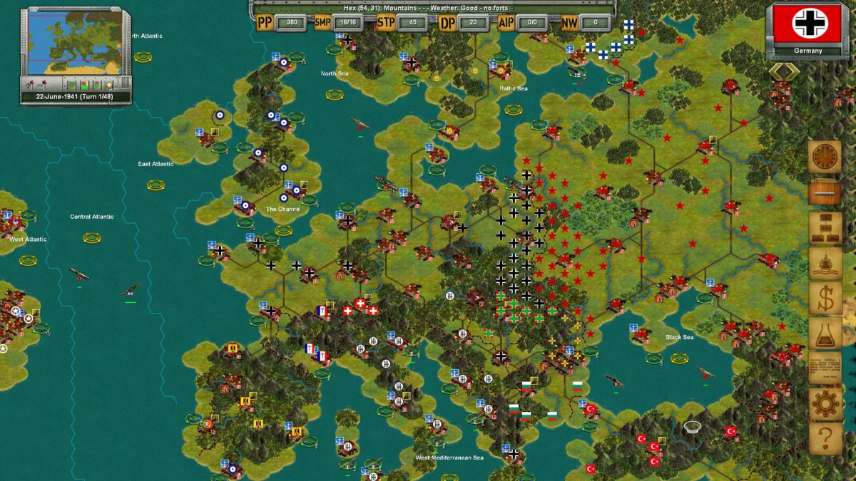 Strategic War in Europe Screenshot (Steam)