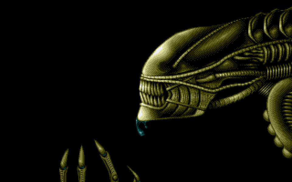 Alien³ Concept Art (Sprites and logos): Alive