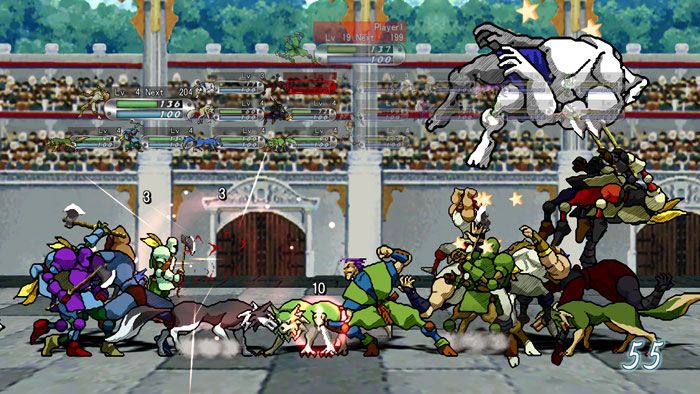 Guardian Heroes Screenshot (Xbox Live Arcade version at official Sega Japan site)