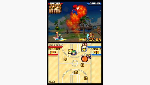 Mario Hoops 3 on 3 Screenshot (Nintendo.com - Nintendo DS)