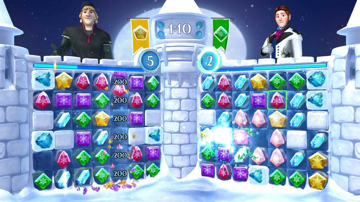 Frozen: Free Fall - Snowball Fight Screenshot (PlayStation.com)