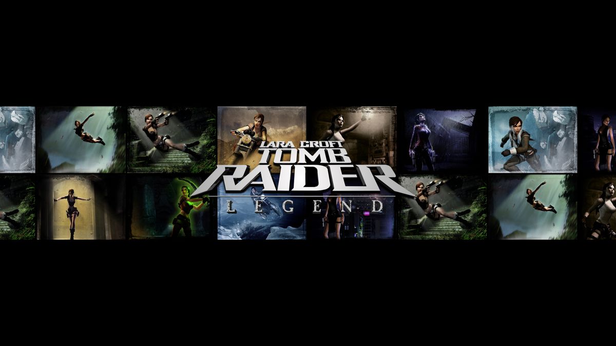 Lara Croft: Tomb Raider - Legend Other (Tomb Raider: Legend Fankit): Loading Screens YouTube banner