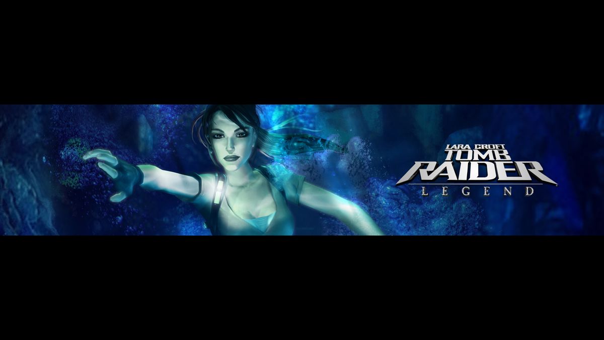 Lara Croft: Tomb Raider - Legend Other (Tomb Raider: Legend Fankit): Underwater YouTube banner