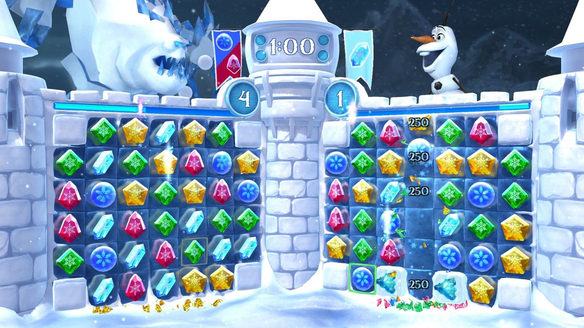 Frozen: Free Fall - Snowball Fight Screenshot (PlayStation.com)