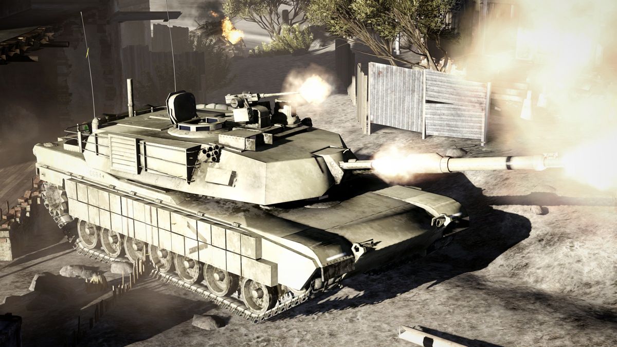Battlefield: Bad Company 2 (Limited Edition) Screenshot (Battlefield: Bad Company 2 Fan Kit 2): Tank firepower
