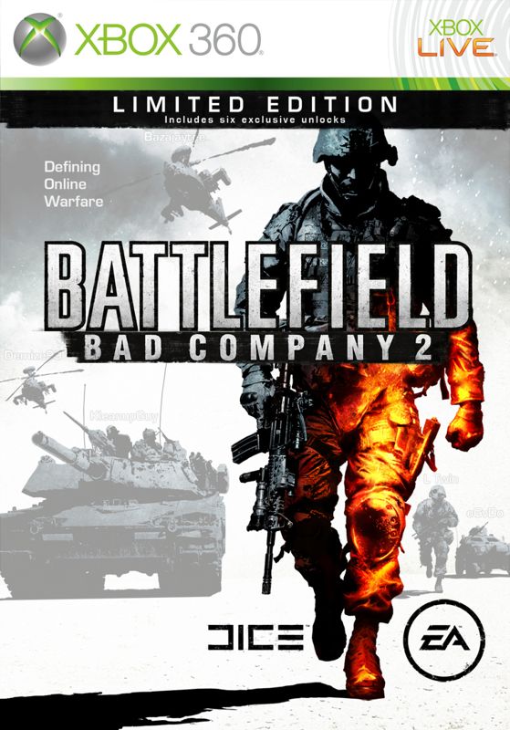 Battlefield: Bad Company 2 (Limited Edition) Other (Battlefield: Bad Company 2 Fan Kit 2): X360 Limited Edition packfront