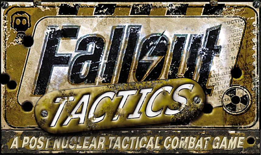 Fallout Tactics: Postnuklearna Gra Taktyczna Logo (Promotional art compilation (CD Projekt bonus))