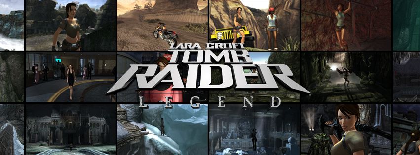 Lara Croft: Tomb Raider - Legend Other (Tomb Raider: Legend Fankit): Screenshot Facebook banner