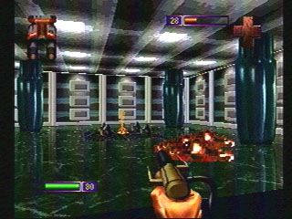 PO'ed Screenshot (Any Channel website, 1996): Core Playstation screenshot
