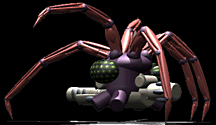 PO'ed Other (Any Channel website, 1996): Cypider In-game character sprite