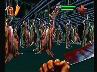 PO'ed Screenshot (Any Channel website, 1996): Meat Locker Playstation screenshot