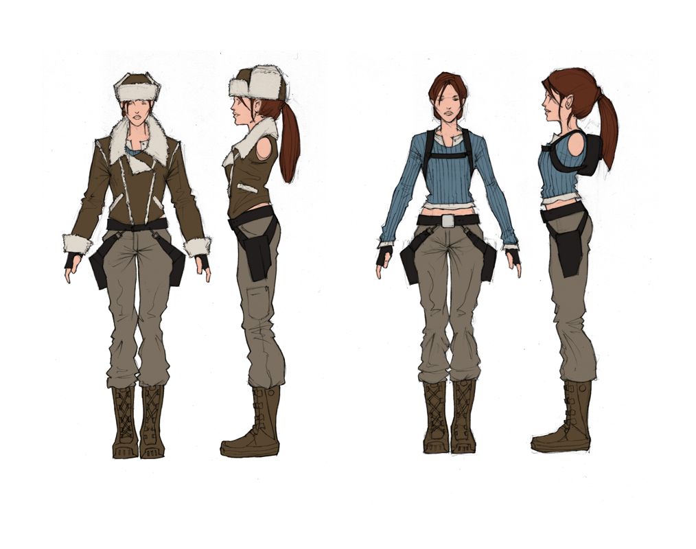 Lara Croft: Tomb Raider - Legend Concept Art (Tomb Raider: Legend Fankit)