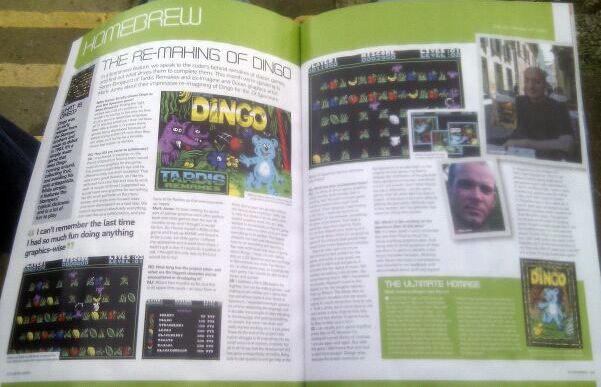 Dingo Other (Tardis Remakes): We also had a prerelease copy of the Retro Gamer Magazine which has a “Making Of” article, courtesy the editor. REPLAY EXPO (2011).