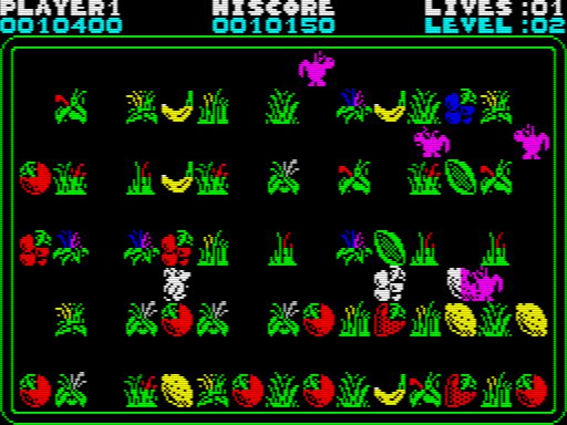 Dingo Screenshot (Tardis Remakes): The game For ZX Spectrum.