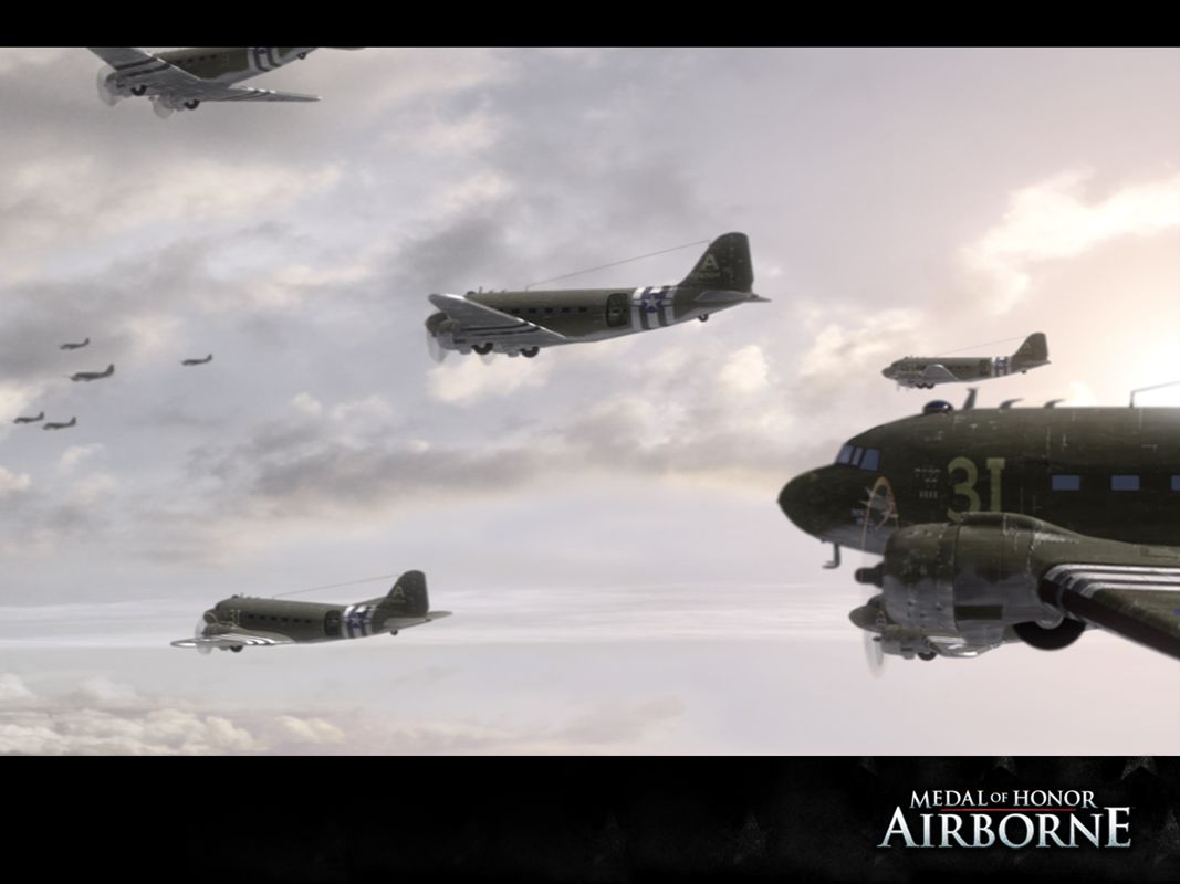 Medal of Honor: Airborne Wallpaper (Medal of Honor: Airborne Fan Site Kit): Approach