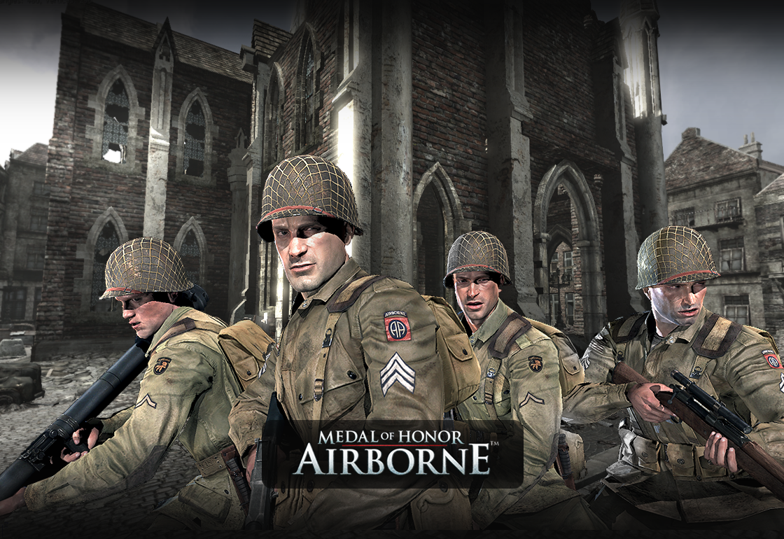 Medal of Honor: Airborne Other (Medal of Honor: Airborne Fan Site Kit): Allied Group poster shot